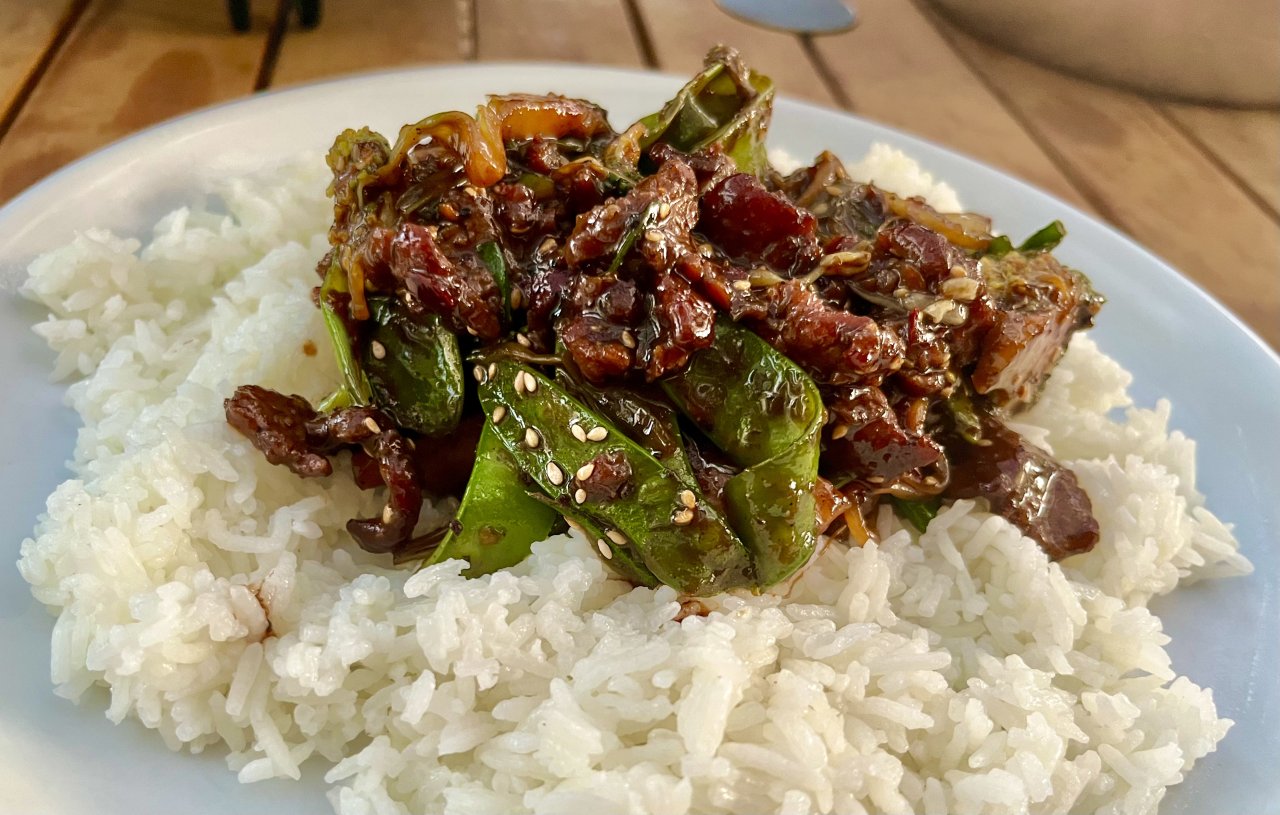 stir fry (hov. sečuan)