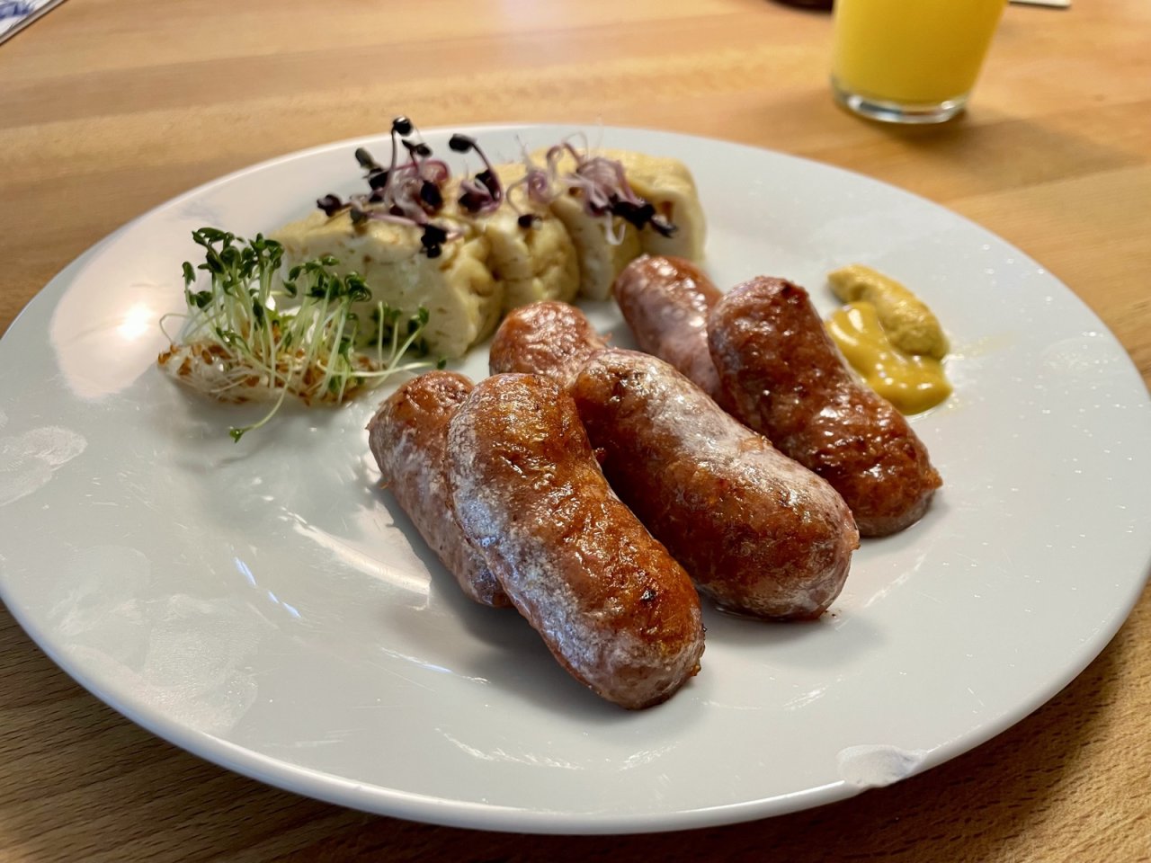 salsiccia, omeleta