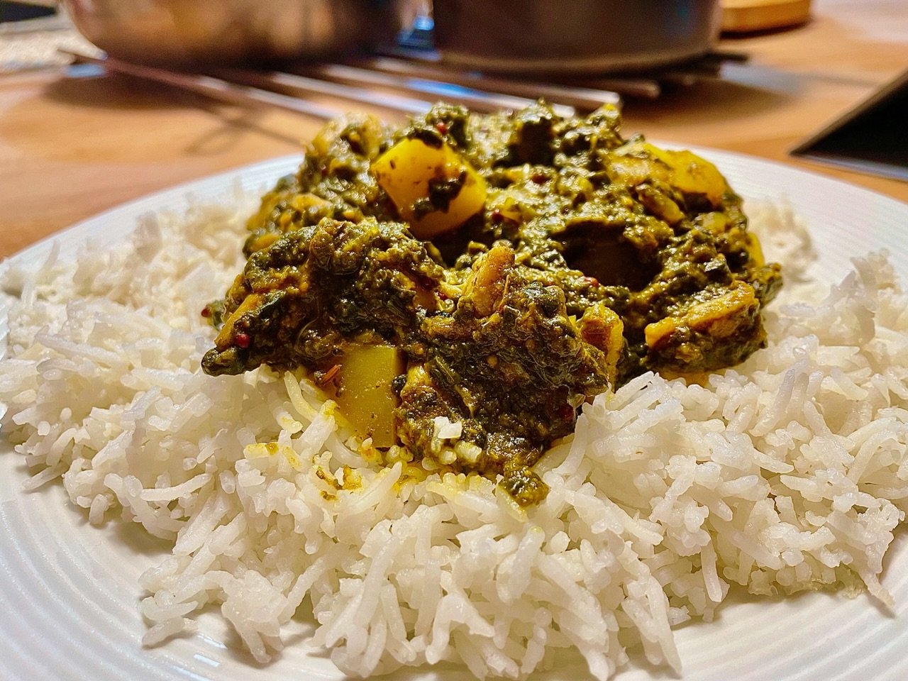 kuřecí saag