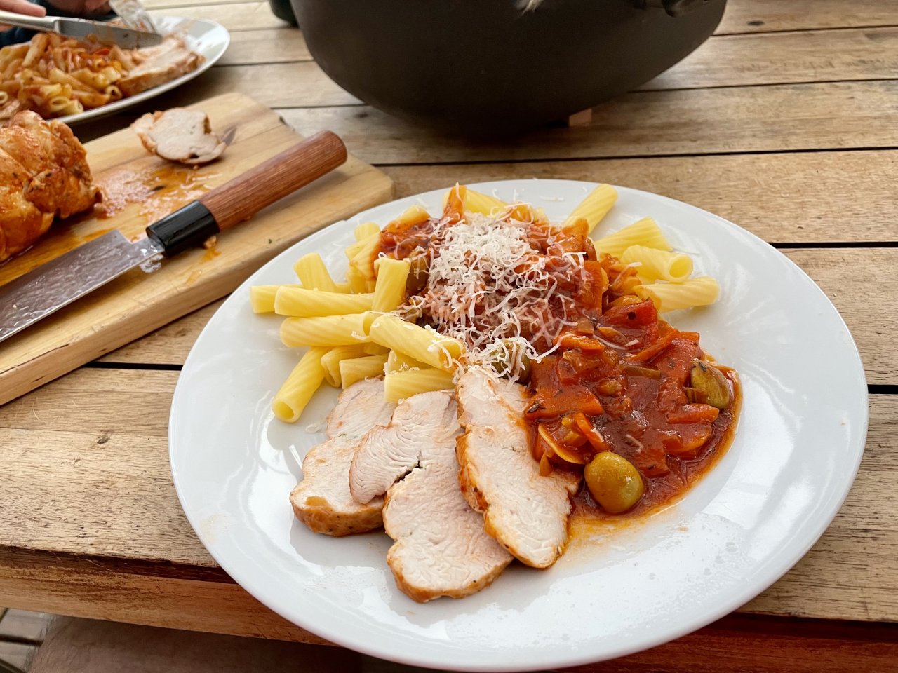 pečeně, papr. omáčka