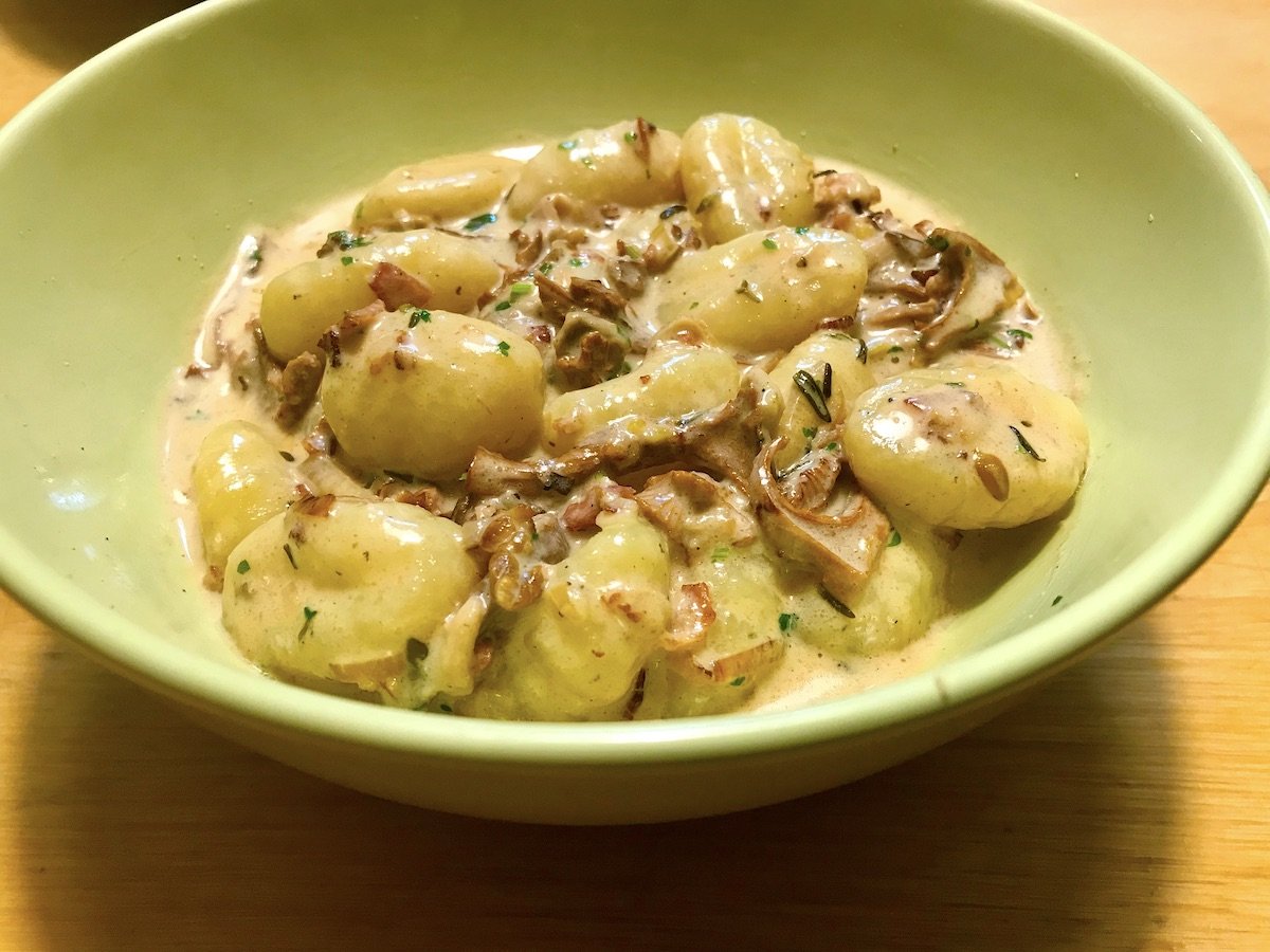 gnocchi s liškami