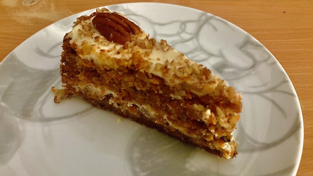 mrkvový dort